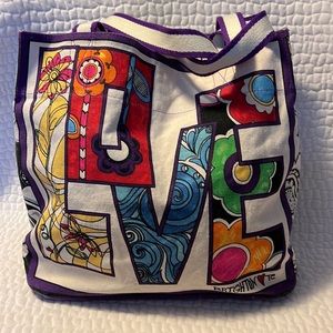 Brighton collectibles Tom Clancy Love groove tote